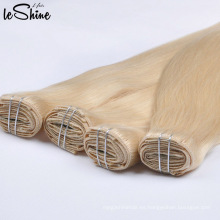 Precio barato 100% Remy Human Hair Clip Extension Sin Vertimiento Fácil de instalar